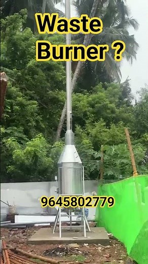 🔥 Heavy Duty Waste Burner Incinerator | Industrial & Hospital Waste Disposal
