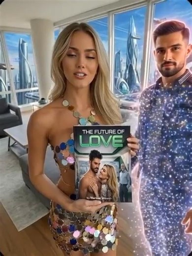 NEW SCI-FI 📕 BOOK. A look into Forty Years in the Future: 📔 'THE FUTURE OF LOVE' by Marlow Stevens.