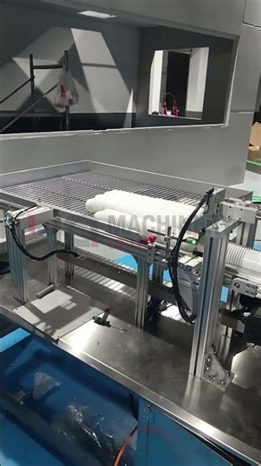 Plastic Cup Stacking machine with counting solutions #packaging #yqmachinery #machine