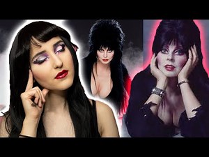 ELVIRA Mistress of the Dark Makeup Tutorial | Movie Makeup Fridays