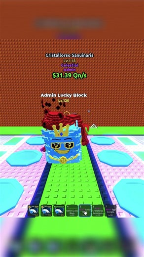 NEW ADMIN BLOCK OPENING IN ESCAPE TSUNAMI FOR BRAINROT 🥹🥀#ROBLOX #shorts #rblx