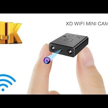 Mini Câmera Wi-Fi, Câmera De Segurança Full Hd 4k 1080p Filmadora, Xd Night Vision Micro camera spiã
