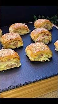 Bacon-Cheese Rolls: Dinner in 25 Min! 🧀🥓🤫