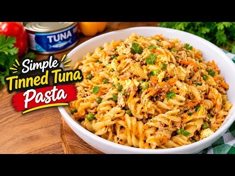 This Tinned Tuna Pasta Is SO GOOD! 😍 Easy 20-Minute Dinner