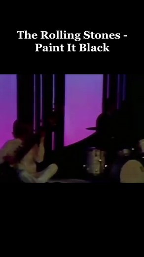 An absolute classic! #fyp #classicrock #rock #music #therollingstones #paintitblack #mickjagger #60s