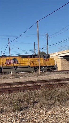 Union Pacific stack train Rosenberg, Texas