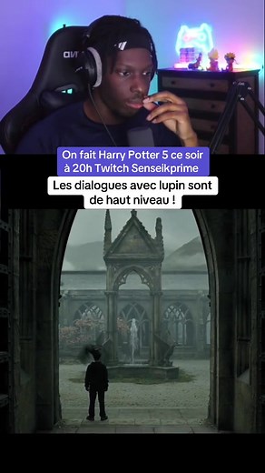 On fait harry potter et l'ordre du phenix samedi à 21h Twitch Senseikprime #poudlard #harrypotter #ronweasley #hermionegranger