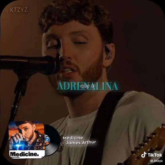 James Arthur Medicine - Lyrics Video