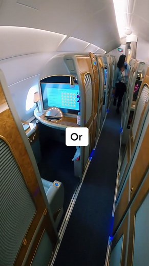 Emirates First Class Seating Options Comparison