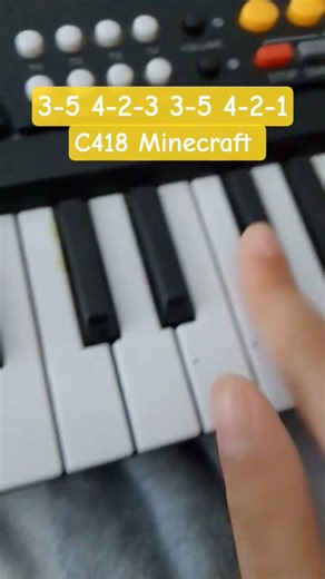 easy piano c418 Minecraft