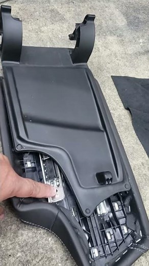 BMW 2016 armrest removal upholstery