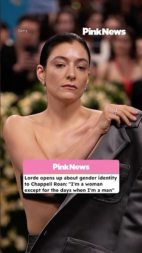 Lorde Opens Up About Gender Identity To Chappell Roan In New Interview #shorts #lorde #chappellroan