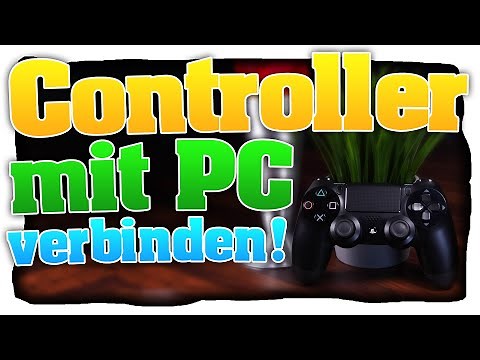 PS4 Controller mit PC verbinden! PS4 Controller an PC anschließen per Kabel / Bluetooth! - Tutorial
