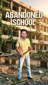 Abandoned school horror video #stylisharmy #stylishlegend #horror #challenge #trading #today #viral