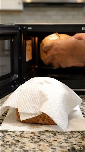 How to soften hard bread quickly?