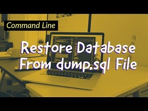 Restore Database From Command Line Using Dump File in Odoo
