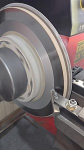 Front brake rotor resurfacing machine #Auto #mechanic #cars #shorts #ideas | Mechanical Alpha