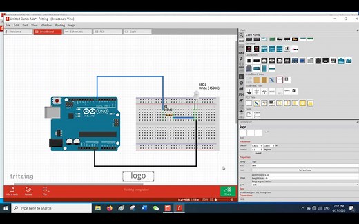 Fritzing 绘图软件 - 学用 Arduino UNO
