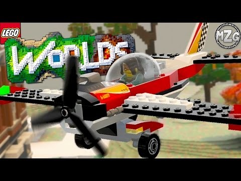 Building An Airport! - LEGO Worlds Building and Creating!
