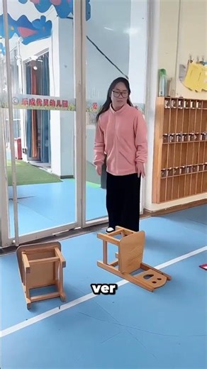 The teacher made a mess in the classroom to test the children!