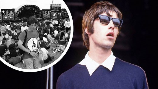 What did Oasis play at their first Glastonbury appearance?