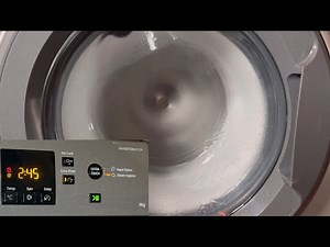 Hotpoint NSWM945CGGUKN | Whites 70c - Steam hygiene + extra rinse | Full cycle edited