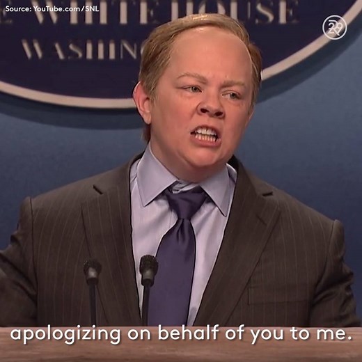 1M views · 6.9K reactions | Melissa McCarthy ruled the streets of NYC yesterday while filming as Sean Spicer for Saturday Night Live  Catch her hosting the show tonight! | Refinery29 | Facebook