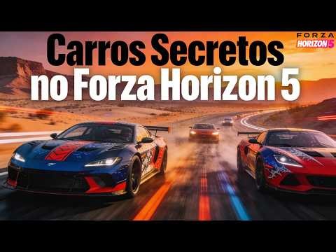 Todos Carros Secretos de Forza Horizon 5 e como desbloquear | FH5