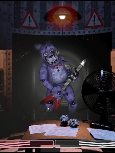Conoce a Withered Bonnie de FNaF 2
