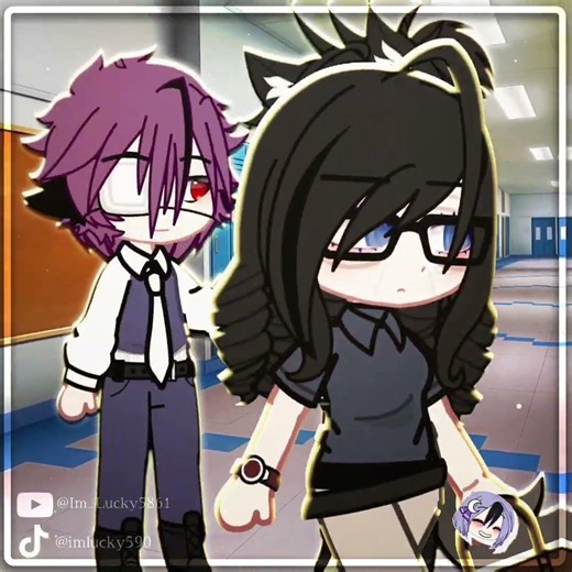 {pov, scary teacher walks by🫢😖} my idea at end #gacha #helpmemakethismakesense #gachalife #gachaclub
