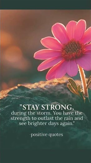 Staying vibrant through life’s challenges ​#motivation #positivequotes #inspiration #staystrong