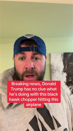 #DonaldTrump #Trump2024 #Republican #Democrat breaking news Donald Trump has no clue what he’s doing regarding this Blackhawk chopper hitting this airplane