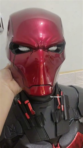 Red Hood Rebirth Helmet and Simple Armor #batman #redhoodcosplay #redhoodtitans