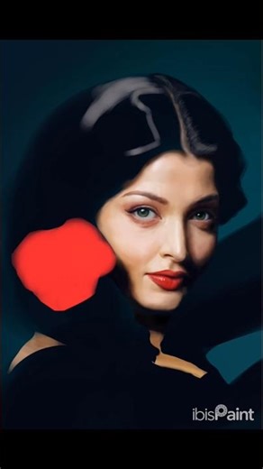 Aishwarya Rai timelapse | Digital Art #shorts #viralshort #fyp