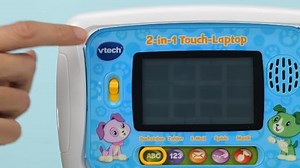 VTech 2-in-1 Touch-Laptop – Lerncomputer und Touch-Tablet zum Lernen von Buchstaben und Zahlen – Für Kinder von 3-6 Jahren