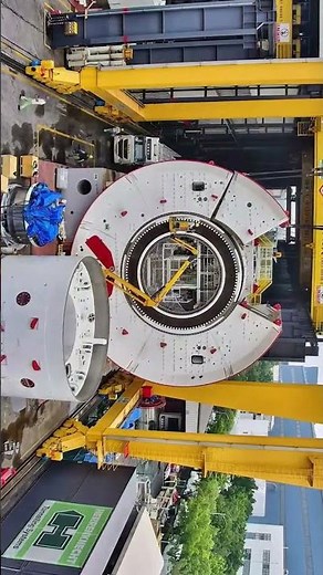 Timelapse of the TBM Factory Acceptance Testing