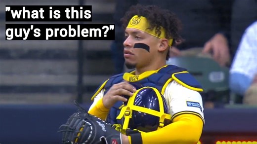 This is the worst control we've ever seen in an MLB game