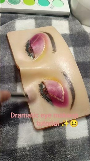 Dramatic makeup tutorial ✨😉#artist #makeuptutorial #makeupartist #beauty #beautytutorial #subscribe