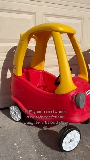 Sammie | DIY 🌸🔨 on Instagram: "Toy Car Makeover! 🚗 #ad These little cars are iconic, but let’s refresh it and give it a makeover with @krylonbrand spray paint! Igrabbed some pink, silver, and white in the Krylon Fusion All-In-One line to paint the different parts of the car. This line has a built in primer and is meant for plastic, metal and other surfaces. Then, I sealed it off with a clear coat that will prevent the colors from fading in the sun ☀️ Finally, I created the cutest little front