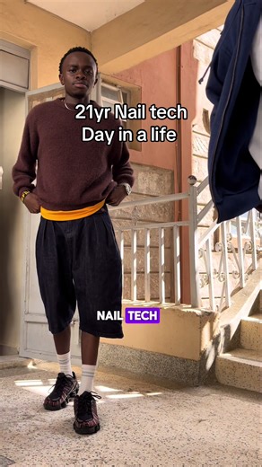 A Day in the Life of a 21-Year-Old Nail Tech in Kenya