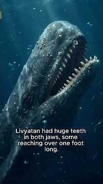 The Only Predator That Challenged Megalodon #megladon #livyatan