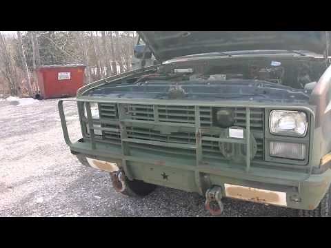 M1031 CUCV Contact Truck 1986 Chevrolet K30 24,500 miles For Sale