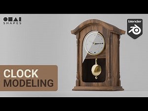 Blender tutorial Clock modeling