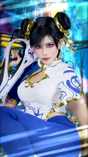 Rate this Chun-Li Cosplay 🥊 Street Fighter 6 × Garena Call of Duty Mobile sa CODM #CODM #CallOfDuty #callofdutymobile | Myrtle Sarrosa