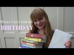 What I got for my Birthday || Study Enthusiast
