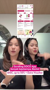 SOCO App: Diskon Hingga 50% & Belanja Seru