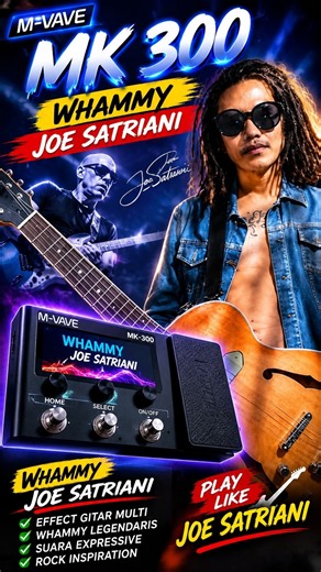Joe Satriani cool no9 m-vave mk300