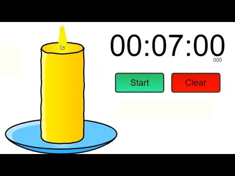 🔥 7 Minutes Candle Timer