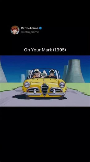 Retro Anime on Instagram: "Have you seen this anime? Anime: On Your Mark Aired: July 15, 1995 (Music Video / Short Film) Genre: Sci-Fi • Fantasy • Drama Creator: Hayao Miyazaki Studio: Studio Ghibli Synopsis: On Your Mark is a short animated film created as a music video for the song by CHAGE and ASKA. Set in a dystopian future where humanity lives underground after environmental collapse, the story follows two officers who rescue a mysterious winged girl from captivity. Told entirely without di