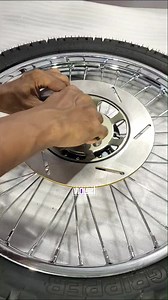 RX100 Disc Brake | Restoration | Prasanth Violet